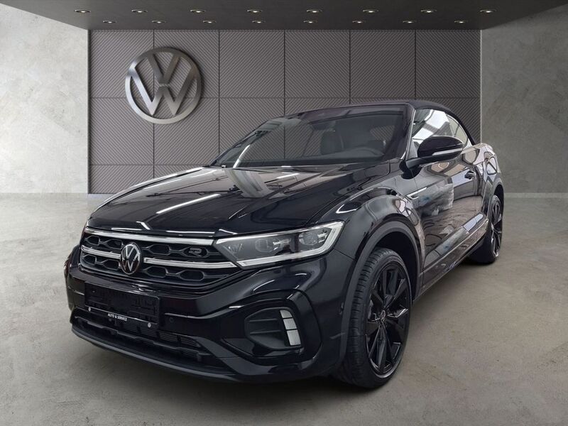 Schwarz Neu 2025 VW T-Roc Cabriolet R-line Cabrio | 44.990 € (Fairer Preis) - Bild 1/4