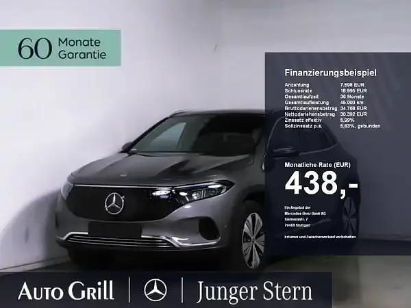 Mountaingrau metallic Gebraucht 2024 Mercedes EQA350 SUV | 37.990 € (Guter Preis) - Bild 1/4
