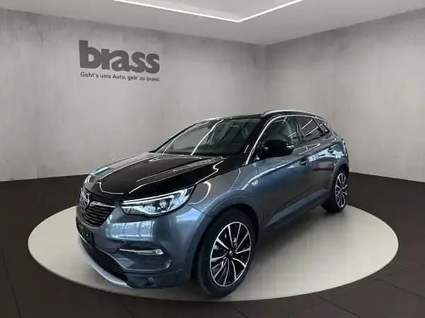 Mondstein grau/e:vulkan grau Gebraucht 2021 Opel Grandland X Ultimate SUV | 23.950 € (Fairer Preis) - Bild 1/4