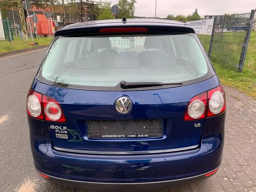 Gebraucht VW Golf Plus Cross 102 PS (75 kW) 2007 Blau Van / Kleinbus