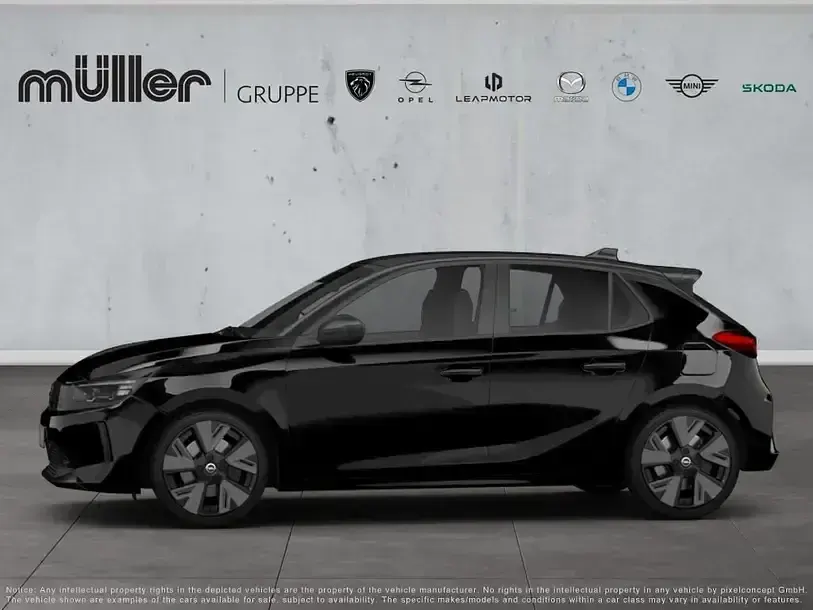 Neu Opel Corsa Edition 110 PS (80 kW) 2026 Schwarz Kleinwagen