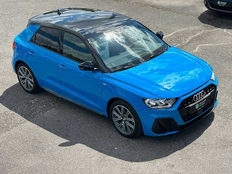 Turboblau Gebraucht 2019 Audi A1 S-Line Kleinwagen | 22.600 € (Fairer Preis) - Bild 1/4