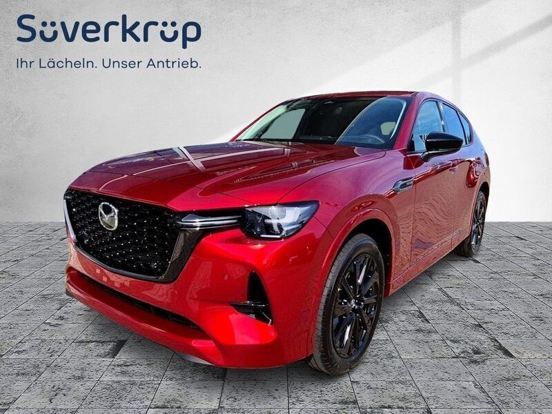 Rot Neu 2024 Mazda CX-60 Homura-Line SUV | 58.490 € (Etwas zu teuer) - Bild 1/4