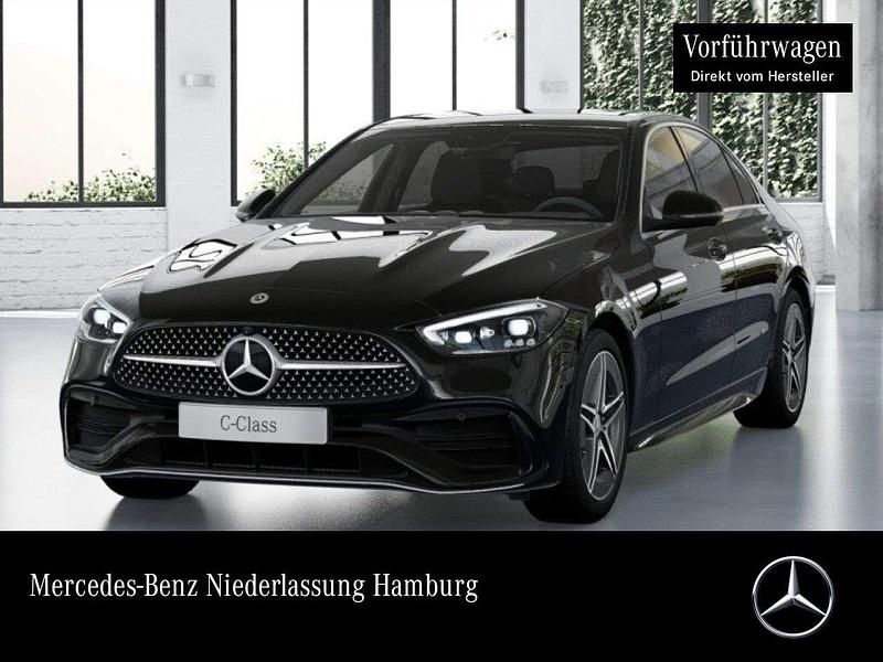 Obsidianschwarz Gebraucht 2025 Mercedes C200 AMG line Kombi | 47.900 € (Teuer) - Bild 1/4