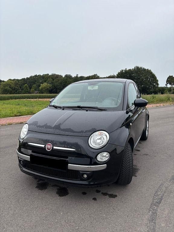 Schwarz Gebraucht 2014 Fiat 500 Lounge Kleinwagen | 7.999 € - Bild 1/4