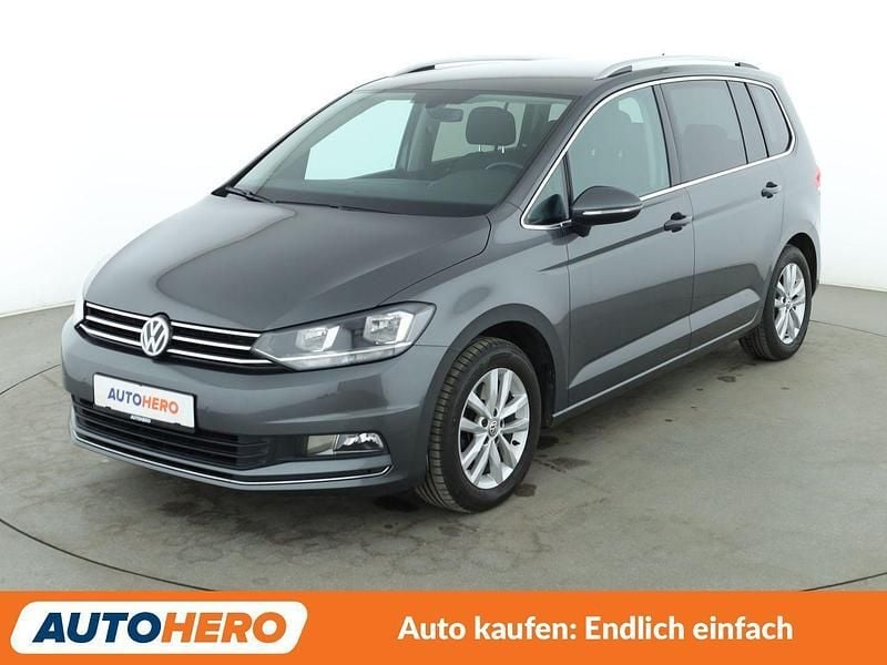 Grau Gebraucht 2017 VW Touran Highline Van / Kleinbus | 17.260 € (Guter Preis) - Bild 1/3
