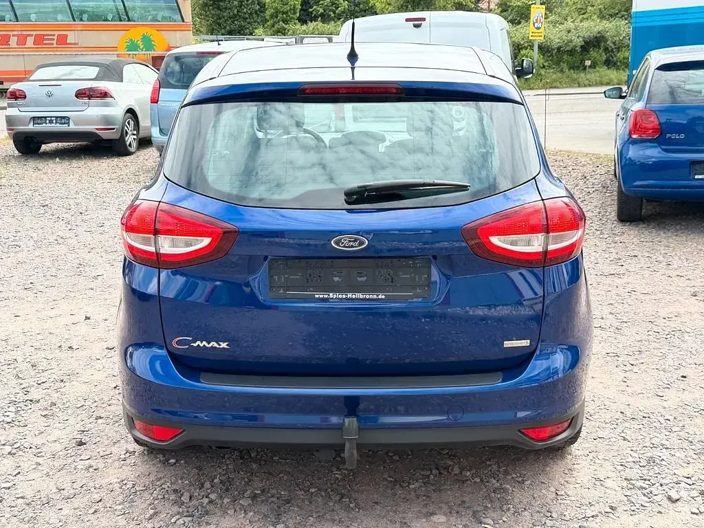 Gebraucht Ford C-MAX Titanium 101 PS (74 kW) 2015 Blau Van / Kleinbus