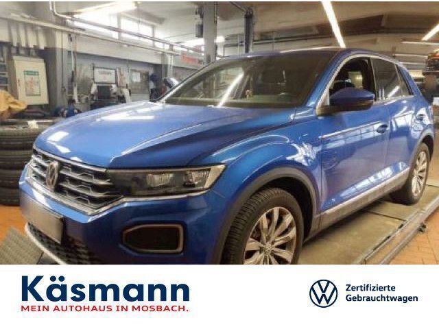 Blau Gebraucht 2020 VW T-Roc Sportline SUV | 24.330 € (Fairer Preis) - Bild 1/4