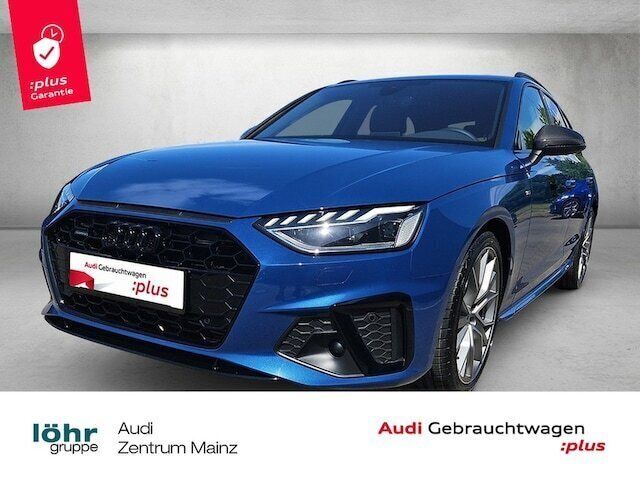 Ascariblau metallic Gebraucht 2024 Audi A4 S-Line Kombi | 52.480 € - Bild 1/1