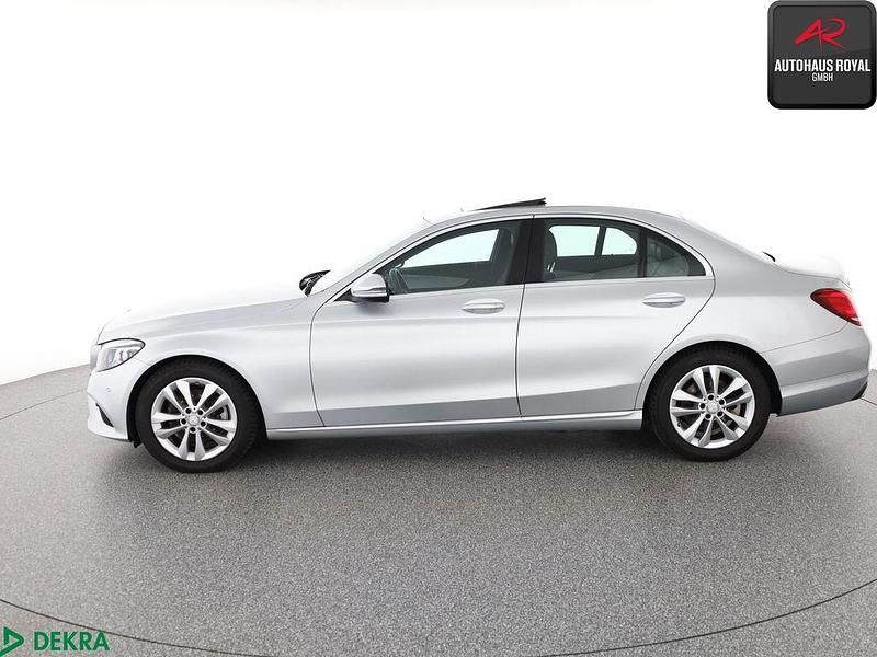 Gebraucht Mercedes C220 Avantgarde 194 PS (142 kW) 2019 Iridiumsilber Limousine