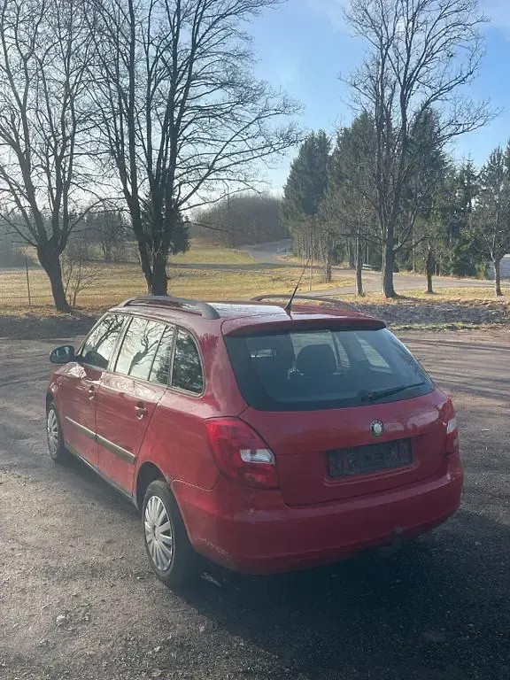 Gebraucht Skoda Fabia 86 PS (63 kW) 2009 Rot Kombi