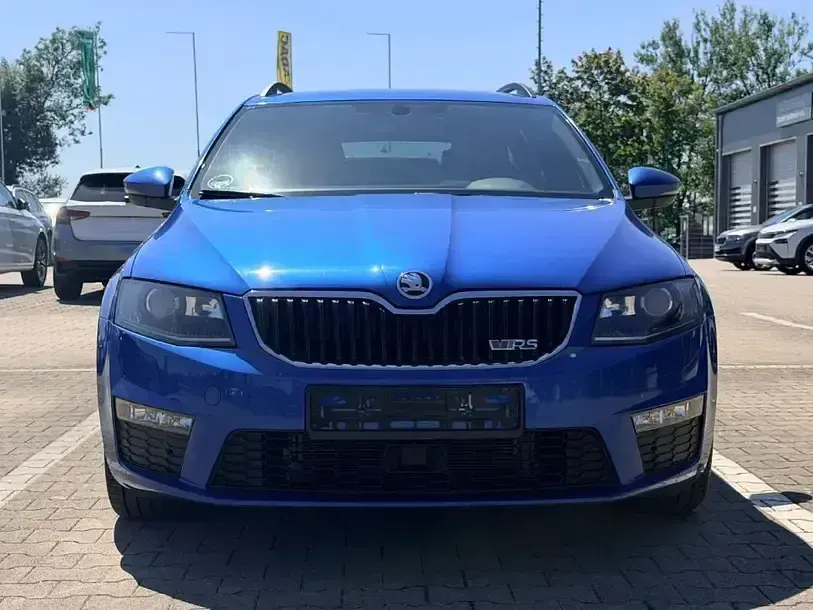 Gebraucht Skoda Octavia RS 184 PS (135 kW) 2017 Blau Kombi