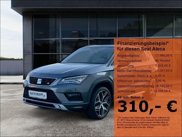 Grau Gebraucht 2018 Seat Ateca FR SUV | 19.980 € (Fairer Preis) - Bild 1/4