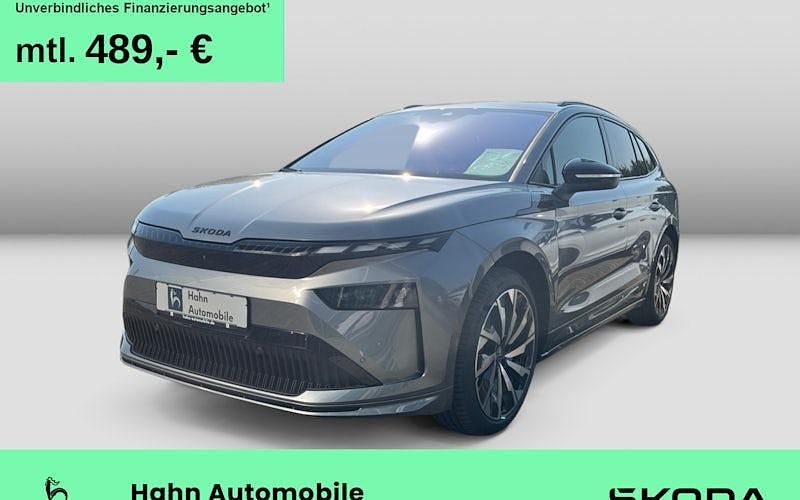 Grau Neu 2025 Skoda Enyaq iV SportLine SUV | 54.780 € - Bild 1/4