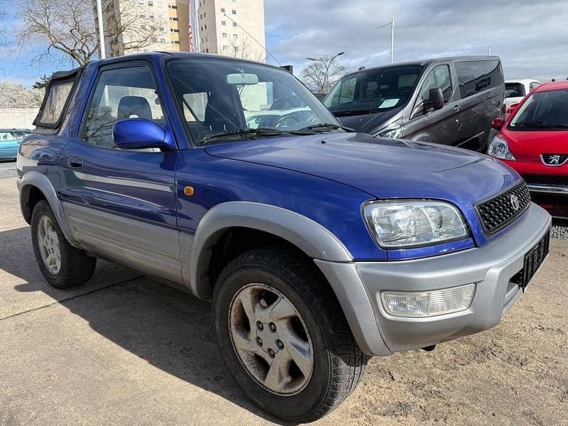 Gebraucht Toyota RAV4 128 PS (94 kW) 1999 Blau Cabrio