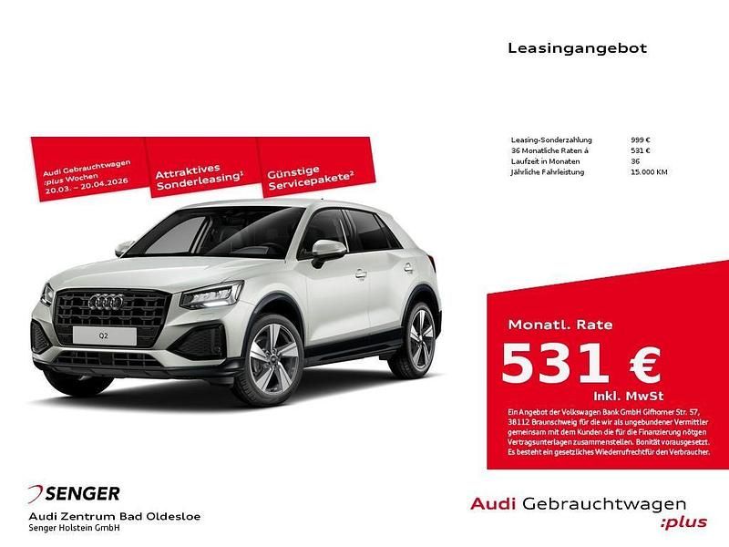 Gebraucht Audi Q2 Advanced Plus 150 PS (110 kW) 2025 Tausilber metallic SUV