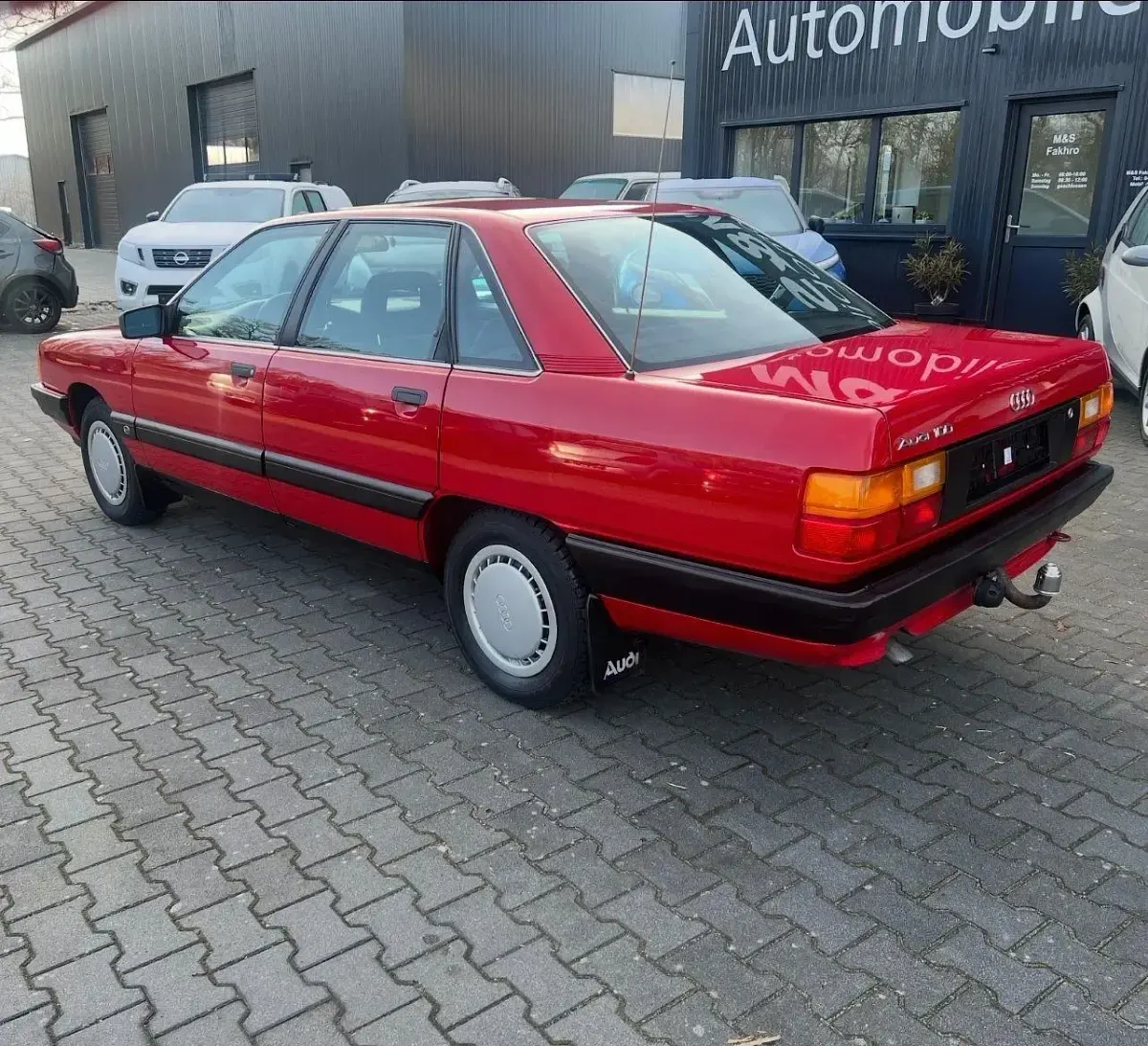 Occasion Audi 100 90 ch (66 kW) 1988 Rouge Berline