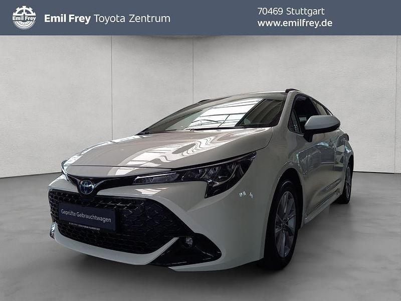 Weiß Gebraucht 2023 Toyota Corolla Business Edition Kombi | 24.850 € (Fairer Preis) - Bild 1/4