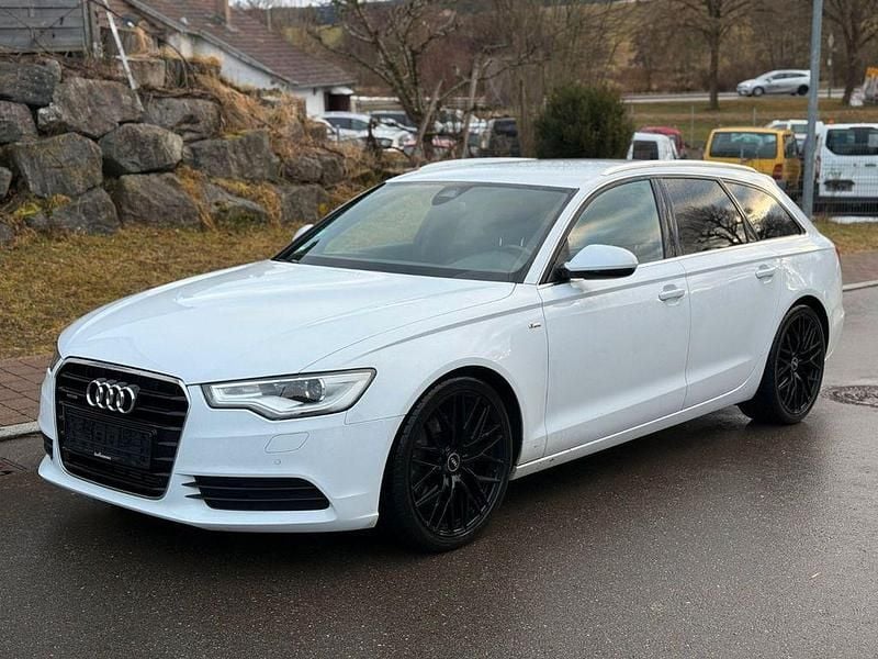 Weiß Gebraucht 2012 Audi A6 S-Line Kombi | 9.399 € (Superpreis) - Bild 1/4