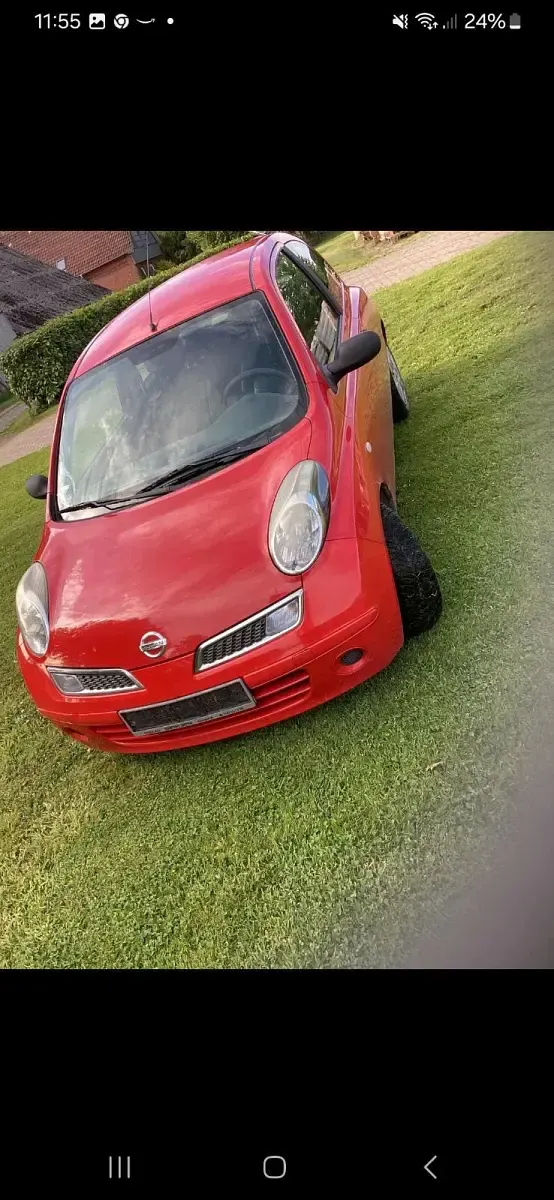 Gebraucht Nissan Micra 82 PS (60 kW) 2009 Rot Kleinwagen