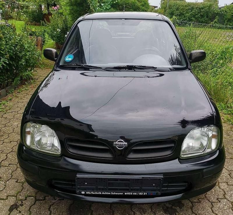 Schwarz Gebraucht 1999 Nissan Micra Kleinwagen | 500 € (Guter Preis) - Bild 1/4