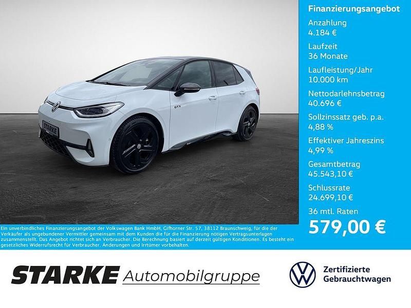 Gebraucht VW ID.3 GTX 239 kW (326 PS) 2025 Weiß Kleinwagen