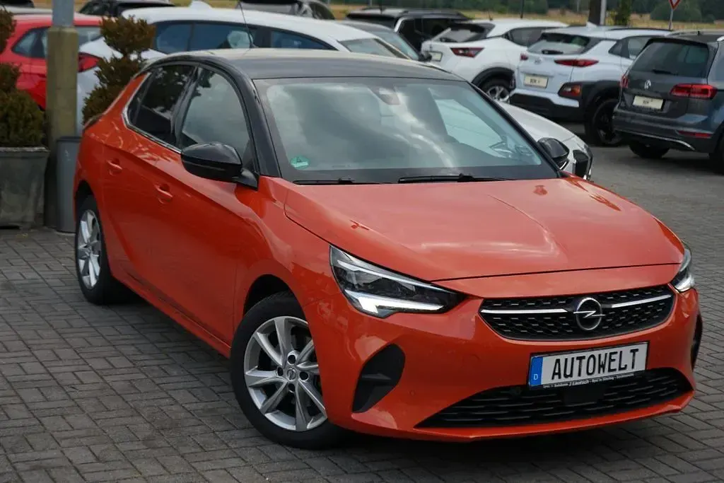 Gebraucht Opel Corsa Elegance 101 PS (74 kW) 2021 Orange Kleinwagen