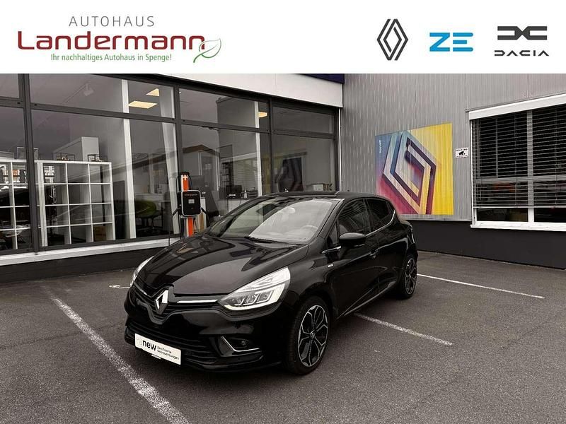 Black pearlschwarz metallic Gebraucht 2018 Renault Clio IV Bose Edition Kleinwagen | 10.990 € (Fairer Preis) - Bild 1/4