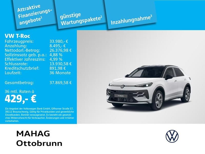 Gebraucht VW T-Roc Life 150 PS (110 kW) 2026 SUV