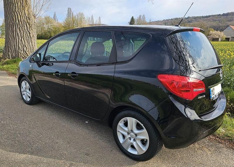 Gebraucht Opel Meriva Edition 120 PS (88 kW) 2010 Schwarz Van / Kleinbus