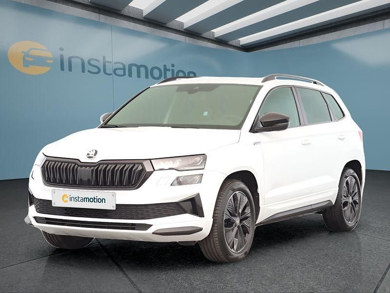 Weiß Gebraucht 2022 Skoda Karoq SUV | 28.199 € (Etwas zu teuer) - Bild 1/4