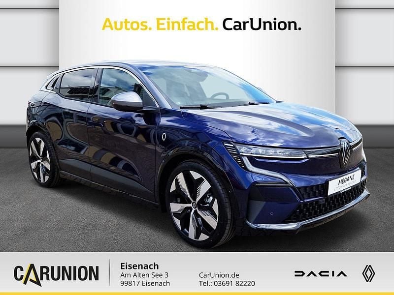 Gebraucht Renault Megane E-Tech Techno 160 kW (218 PS) 2024 Nachtblau metallic, dolomitgrau Limousine
