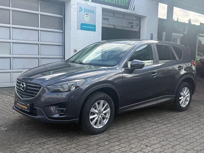 Gebraucht Mazda CX-5 Exclusive-Line 150 PS (110 kW) 2017 Grau SUV