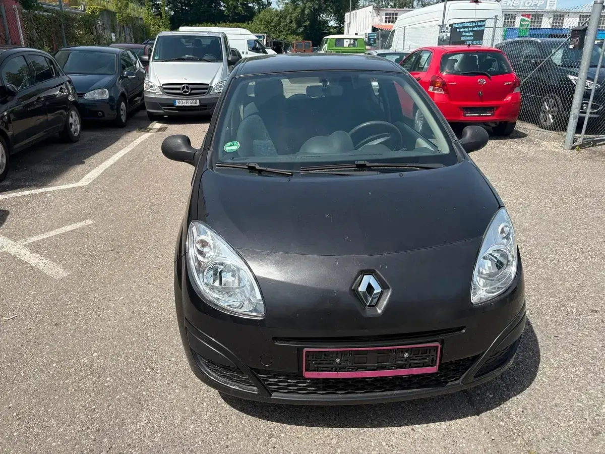 Gebraucht Renault Twingo 59 PS (43 kW) 2008 Schwarz Kleinwagen