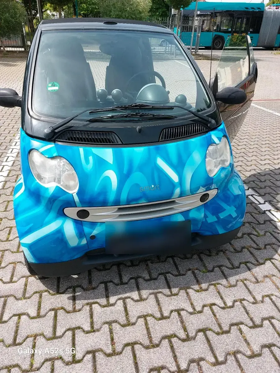 Gebraucht Smart ForTwo Cabrio 2003 Schwarz Cabrio