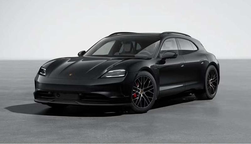 Tiefschwarzmetallic Gebraucht 2024 Porsche Taycan Chrono Kombi | 88.880 € (Superpreis) - Bild 1/4