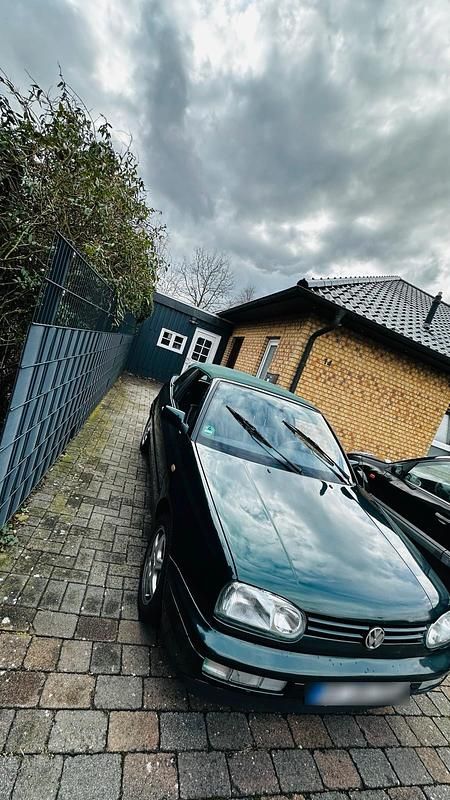 Gebraucht VW Golf Cabriolet 101 PS (74 kW) 1997 Grün Cabrio