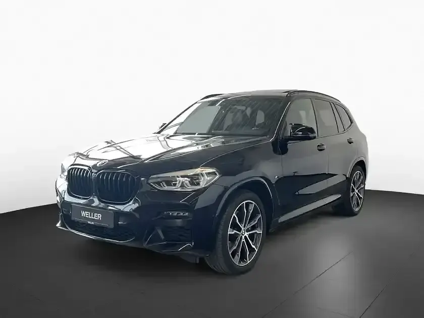 Gebraucht BMW X3 M M Sport 252 PS (185 kW) 2021 Black sapphire (schwarz) SUV