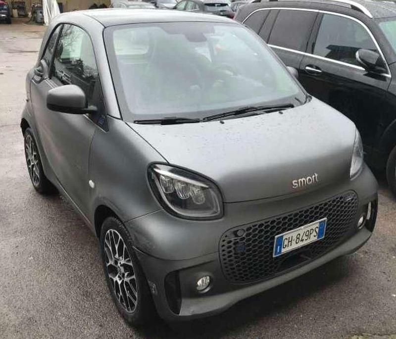 Tridion graphite grey (matt) Gebraucht 2021 Smart ForTwo Electric Drive Kleinwagen | 10.900 € (Fairer Preis) - Bild 1/4