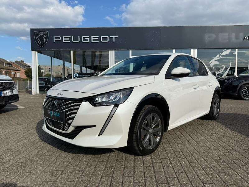 Weiß Gebraucht 2021 Peugeot e-208 Allure Kleinwagen | 16.480 € (Fairer Preis) - Bild 1/4
