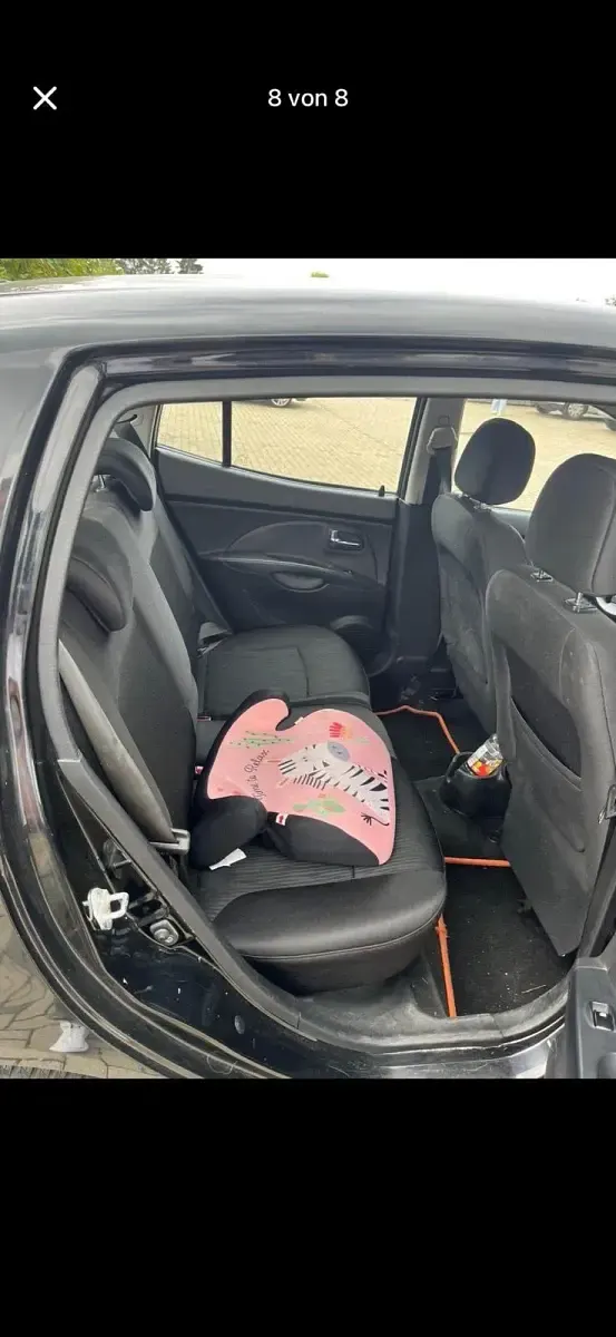 Gebraucht Kia Picanto 2008 Schwarz Kleinwagen