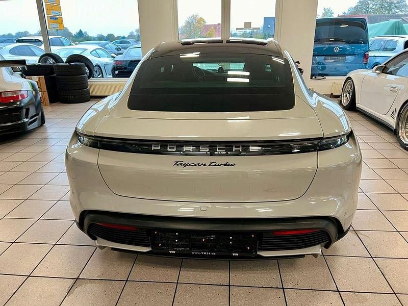Gebraucht Porsche Taycan Turbo 500 kW (680 PS) 2021 Grau Limousine