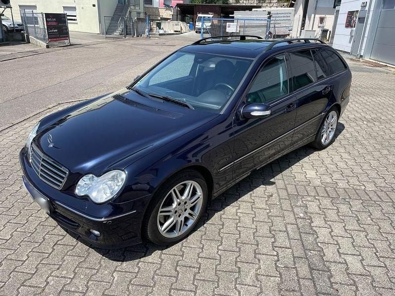 Blau Gebraucht 2006 Mercedes C280 Kombi | 3.990 € (Fairer Preis) - Bild 1/4
