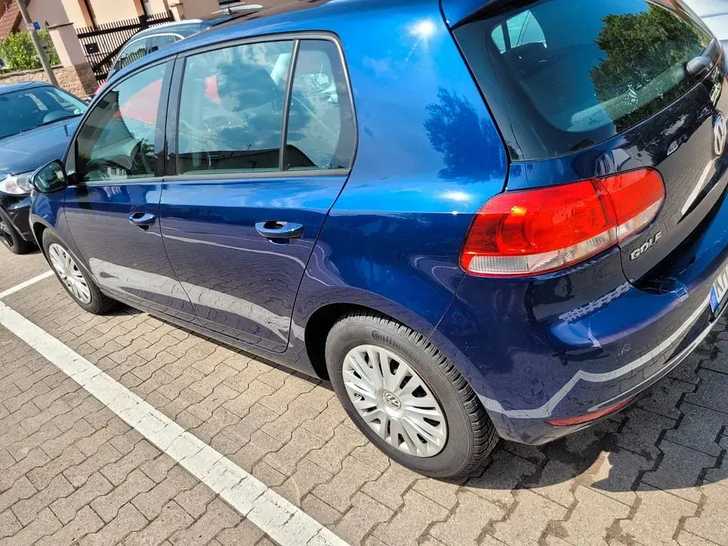 Gebraucht VW Golf VI Trendline 80 PS (58 kW) 2010 Blau Kleinwagen