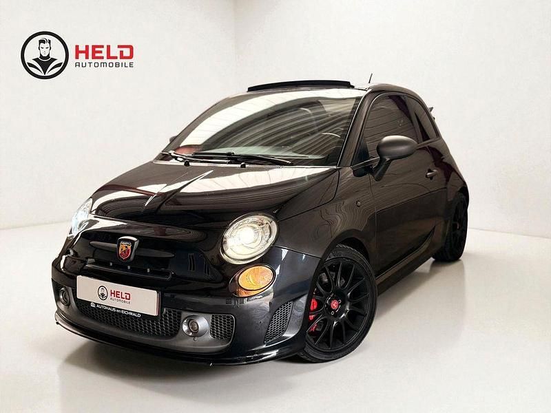 Schwarz Gebraucht 2016 Abarth 595C Competizione Cabrio | 13.499 € (Superpreis) - Bild 1/4
