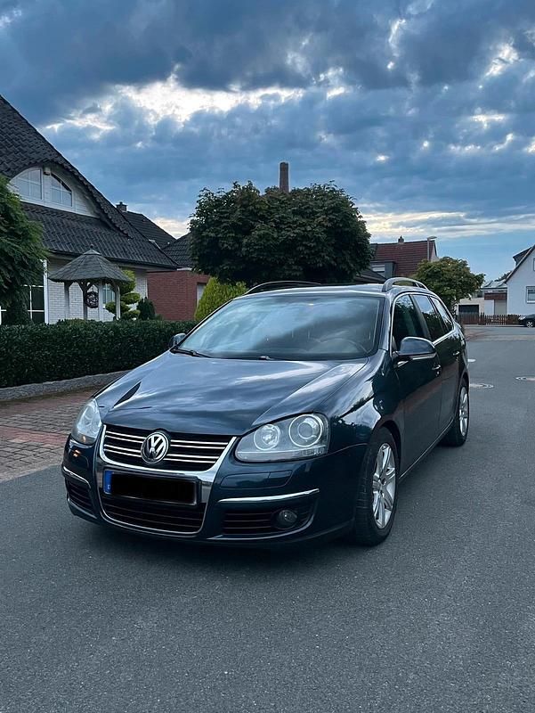 Blau Gebraucht 2008 VW Golf V Kombi | 3.999 € (Fairer Preis) - Bild 1/4