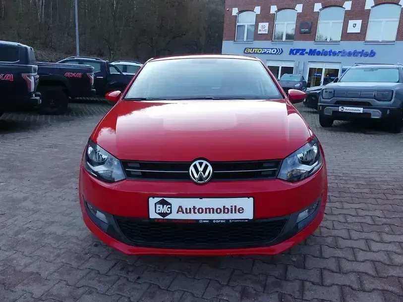 Second-hand VW Polo 69 CP (50 kW) 2010 Roșu Hatchback