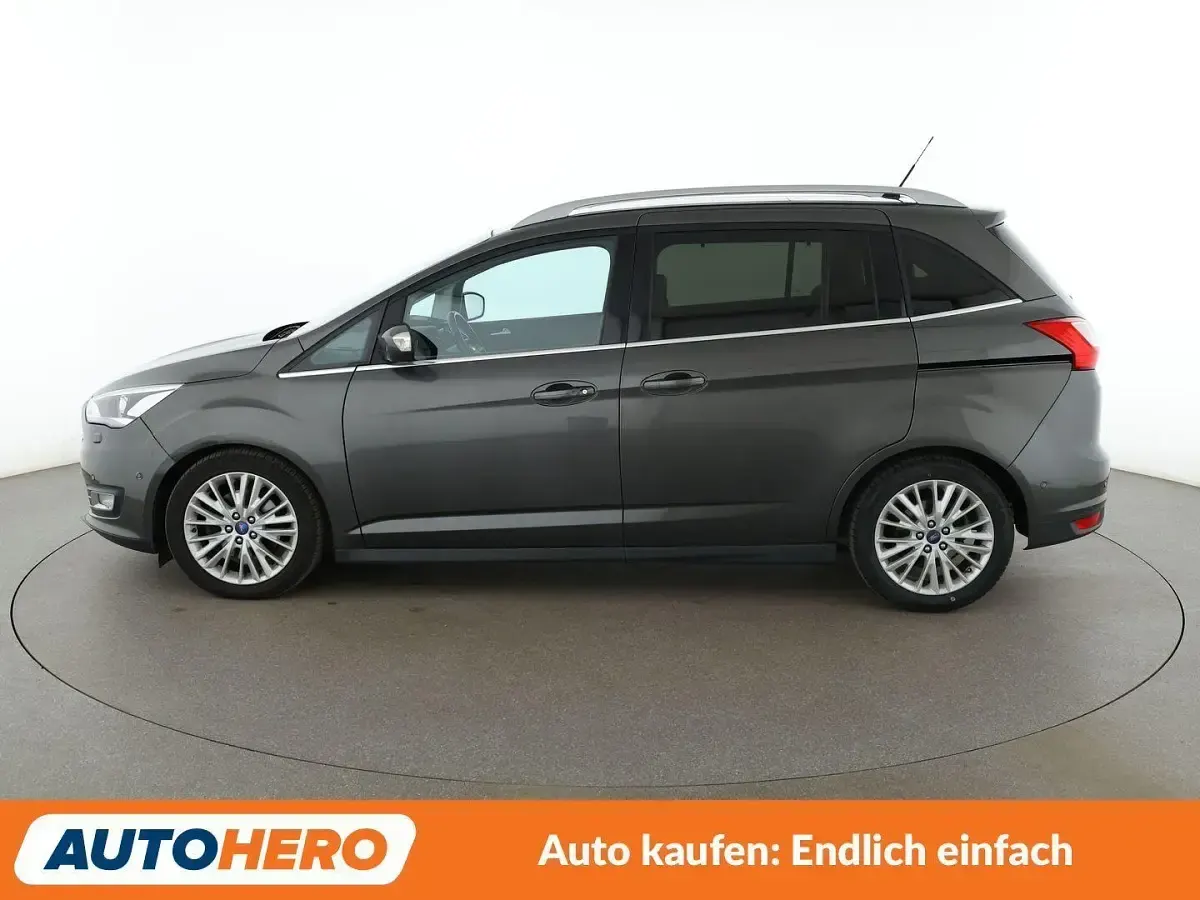 Używany Ford Grand C-Max Titanium 150 KM (110 kW) 2015 Szary Minivan