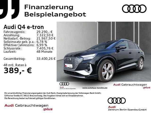 Gebraucht Audi Q4 e-tron Comfort 194 kW (265 PS) 2023 Mythosschwarz metallic SUV
