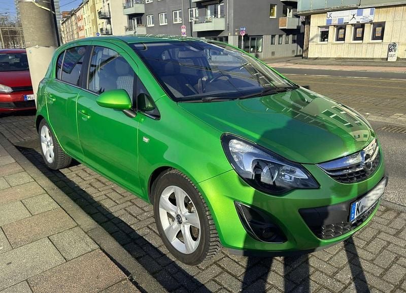 Gebraucht Opel Corsa Innovation 120 PS (88 kW) 2012 Grün Kleinwagen